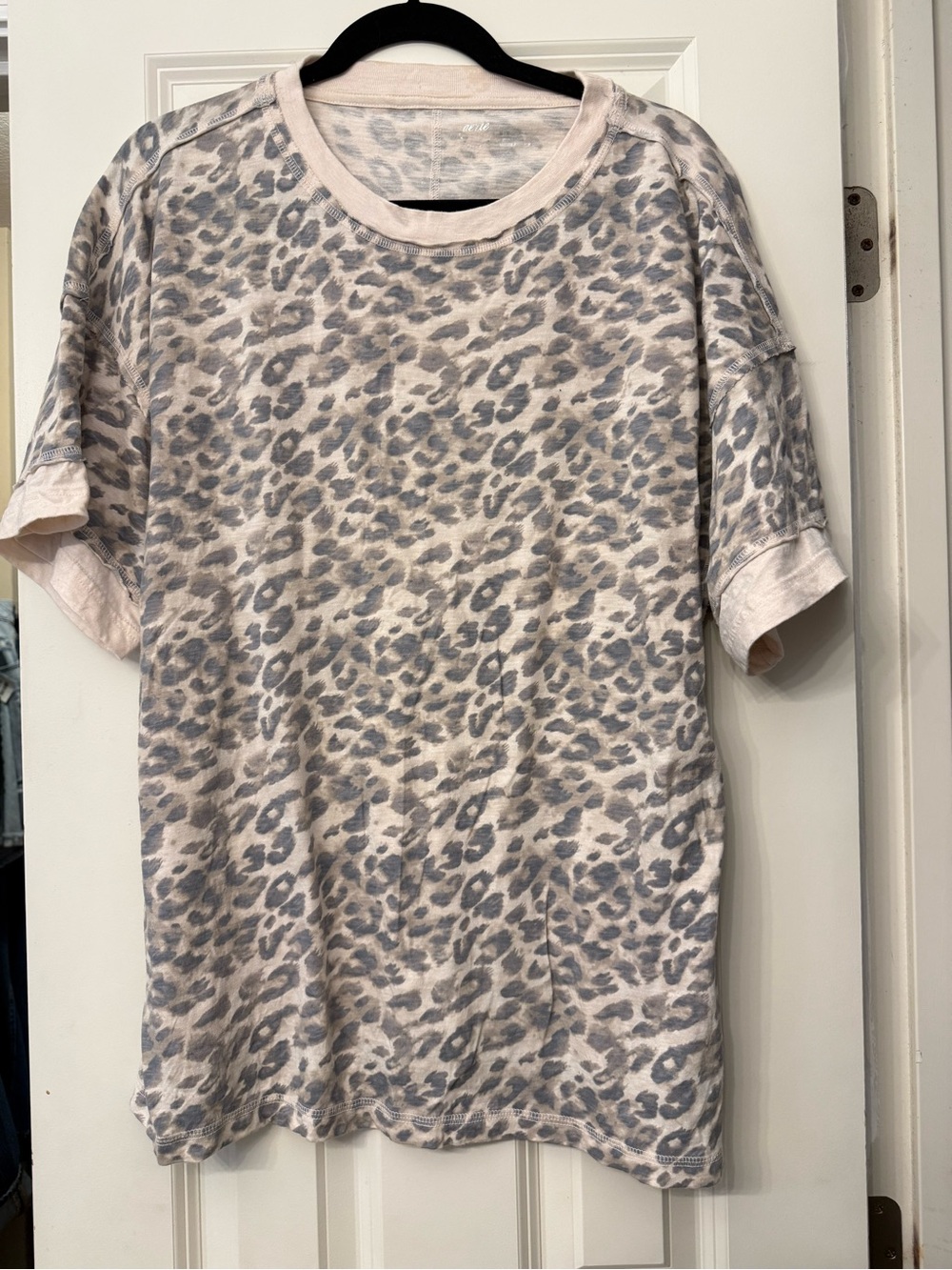 Aerie Women's Leopard Print T-Shirt
